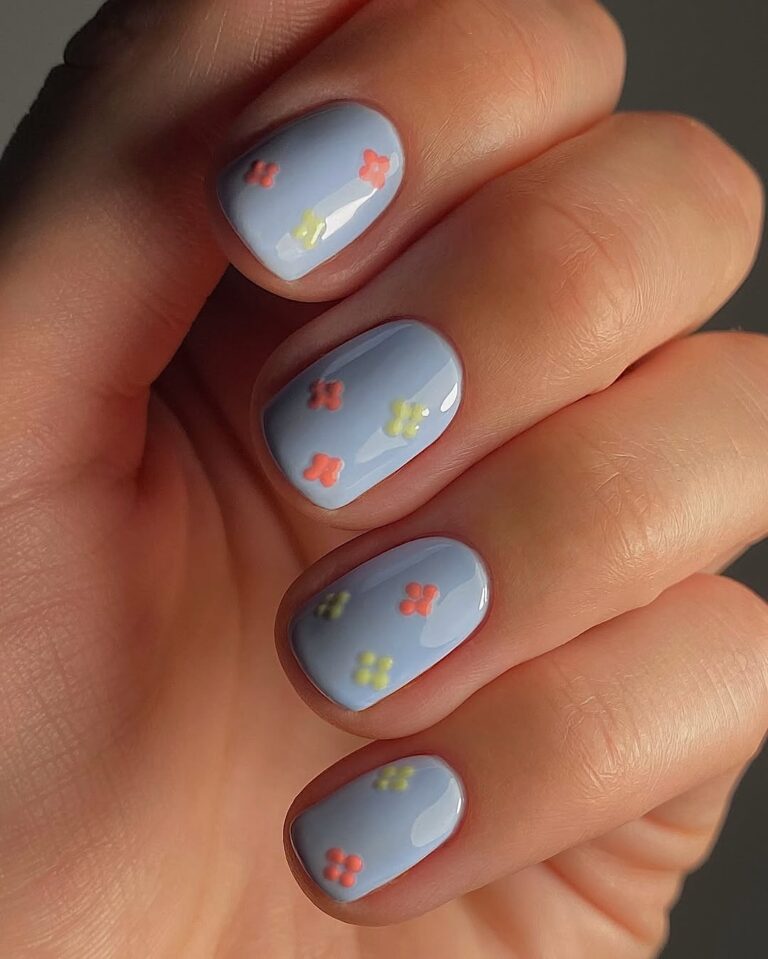 64 Aesthetic Short Nails To Screenshot