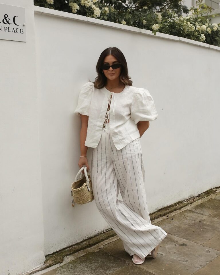 11 Chic Linen Trousers Looks You’ll See Everywhere This Summer