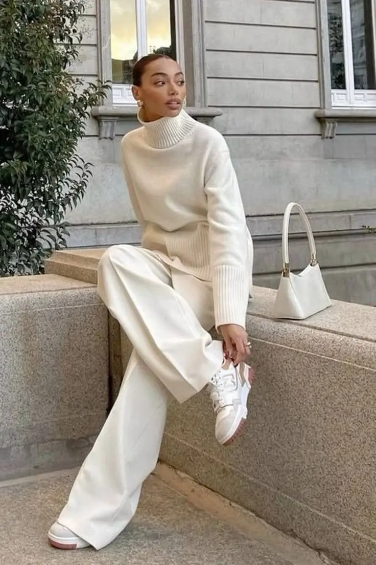 16 Warm Knit Winter Outfits That Whisper Quiet Luxury