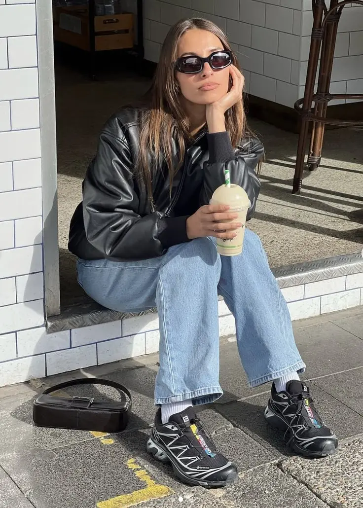 12 Salomon Sneakers Outfit Ideas That Are Sporty, Chic, and Totally Wearable