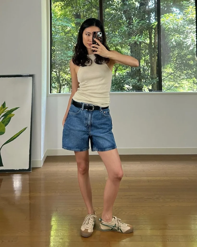 Onitsuka Tiger Sneakers Outfit Ideas