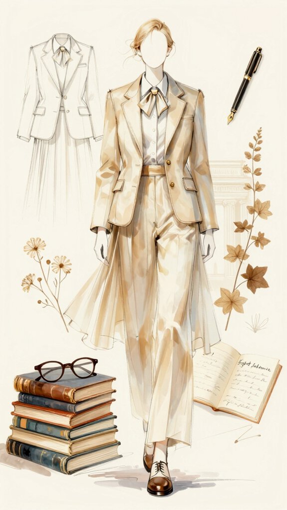 scholarly luminous intellectual vibrant