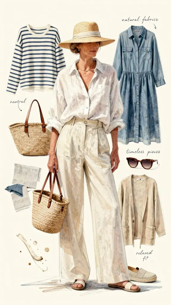 effortless coastal grandmother aesthetic