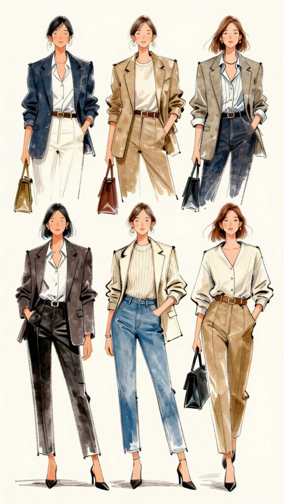 evolving business casual office style