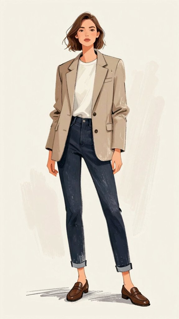 refined informal attire