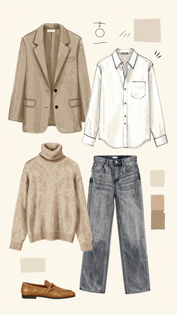 deliberate minimal versatile sophisticated