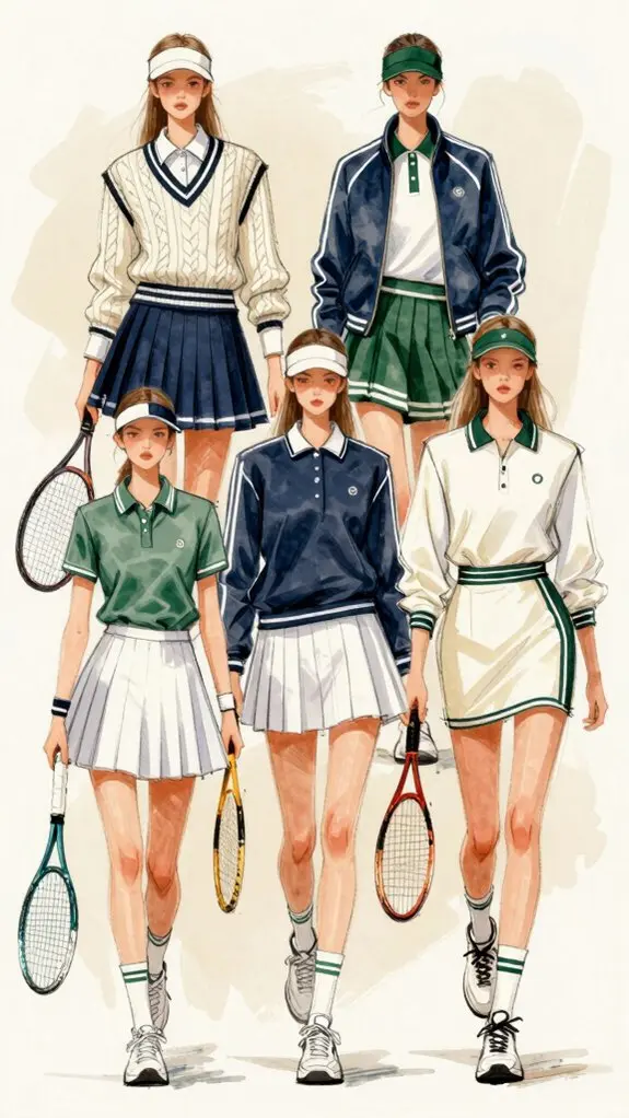 modernized minimalist athletic elegance