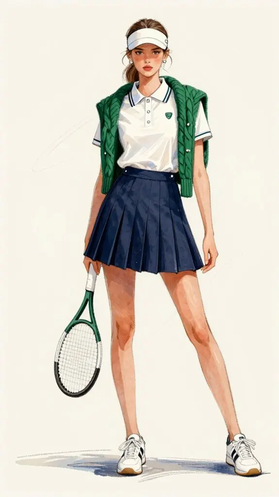 relaxed sophistication athletic elegance