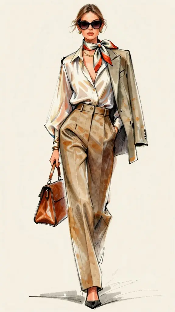 refined understated effortless coordinated