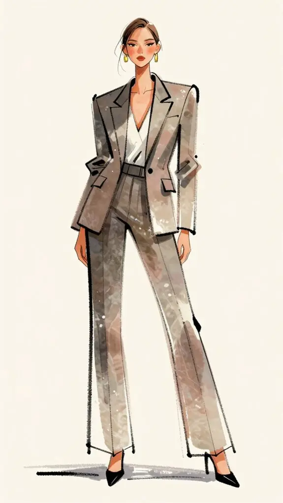 tailored minimalism with cultural fluency