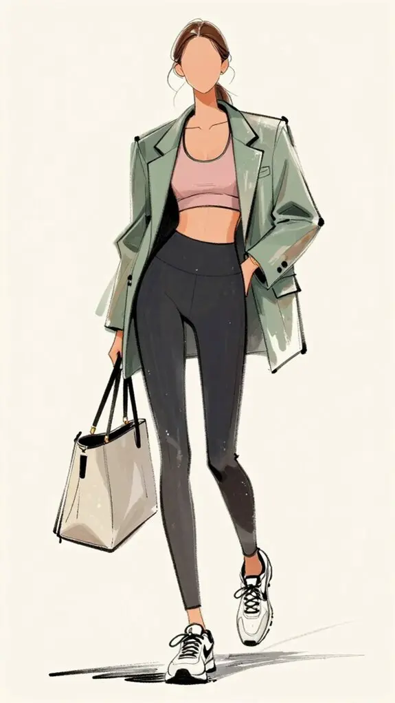 athleisure versatile layering strategic styling