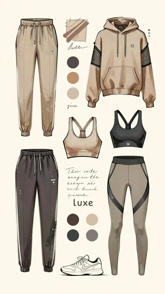 high quality durable technical athleisure
