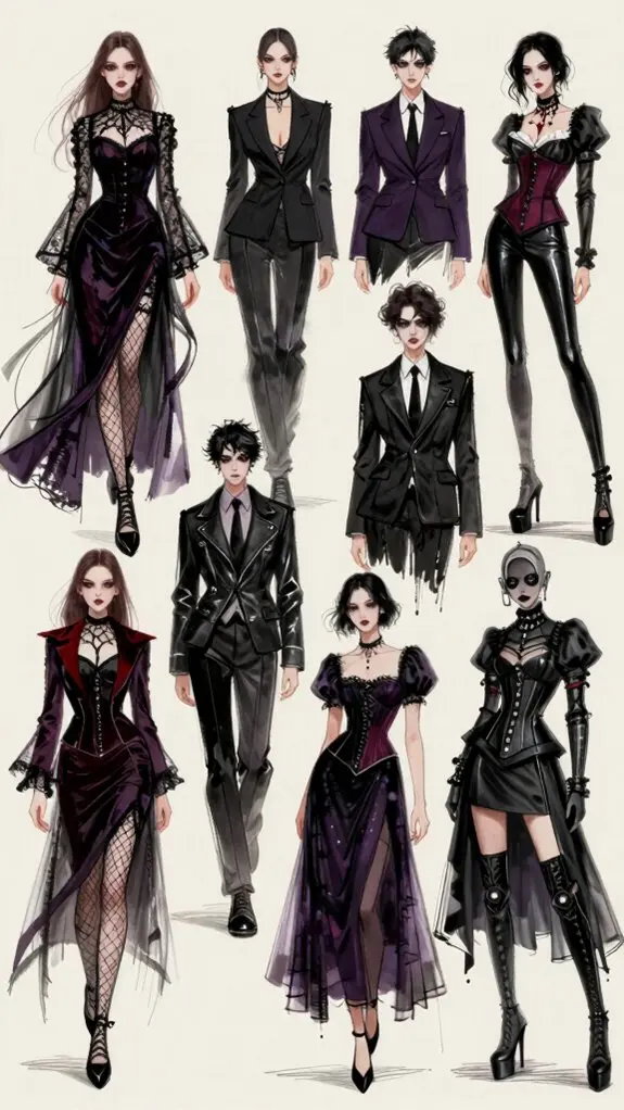 goth fashion s subcultural diversification
