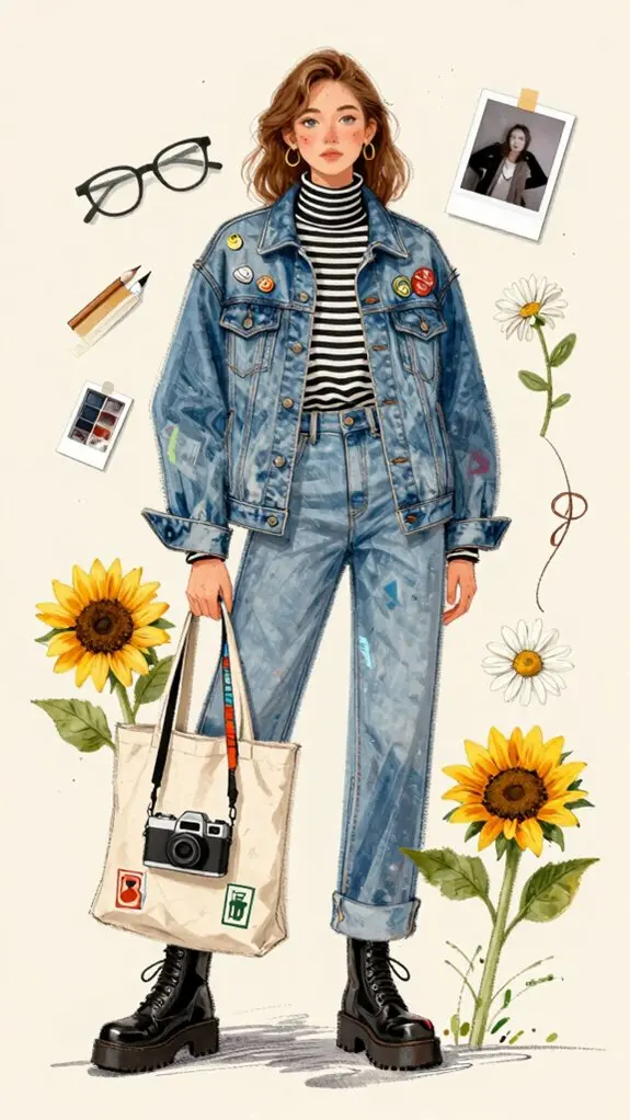 creative thrift store aesthetics