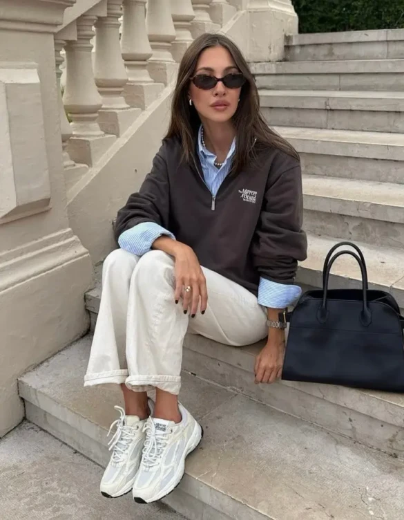 19 White Sneakers Outfits That Make Every Other Shoe Jealous