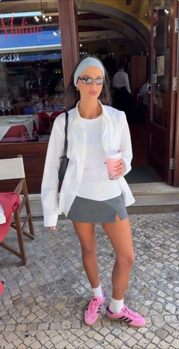 18 Pink Sneakers Outfits Every It-Girl Has on Her Wishlist Right Now